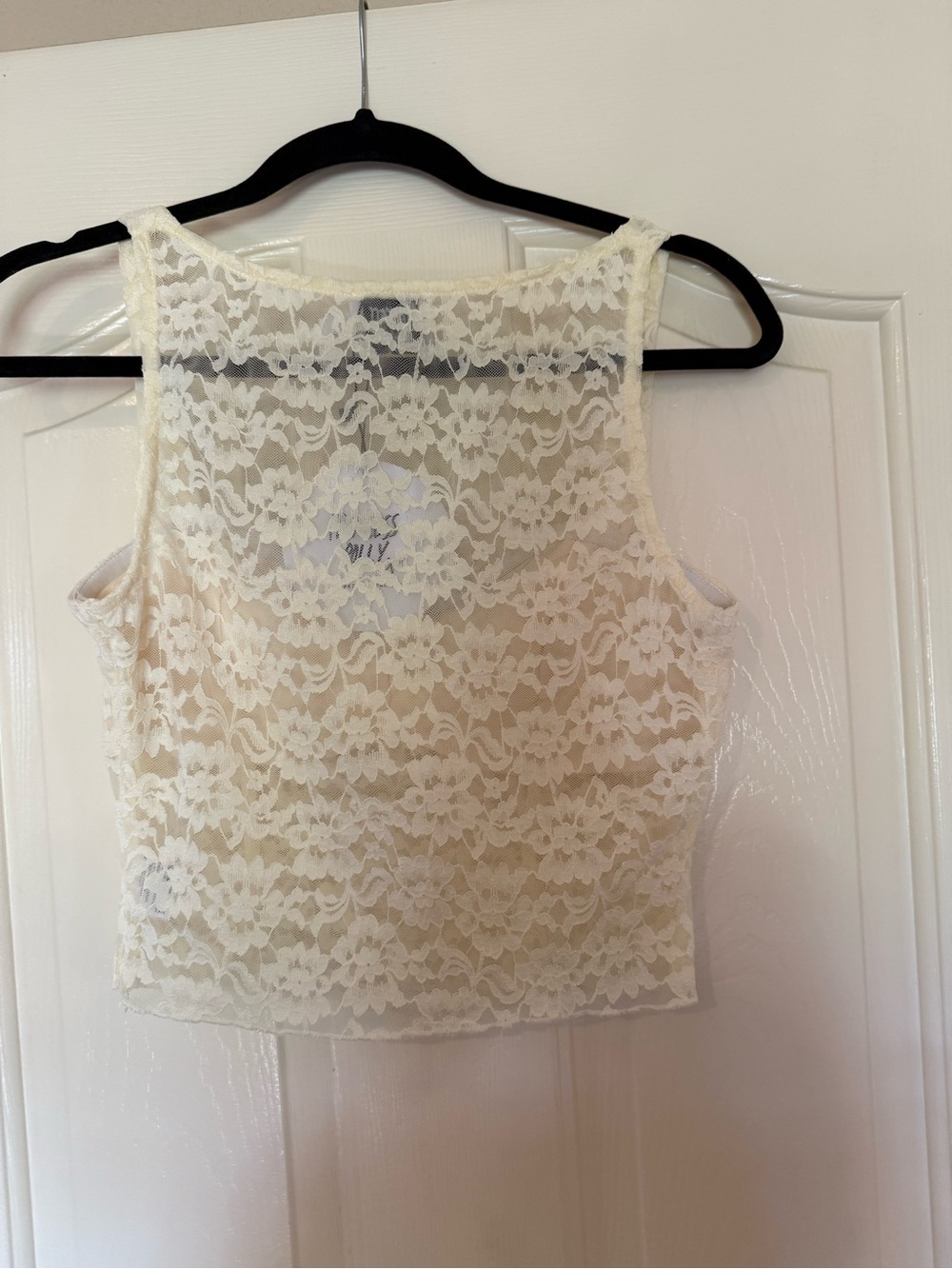 Princess Polly Cream Lace Bustier Crop Top & Mini Skirt Set - Picture 3 of 8